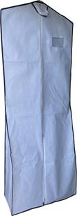 Q&Q Covers India Garment Packof 1-Gown Cover White Non Woven