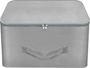 STORITE 1 Pack - Wardrobe Bag Underbed Moisture Proof Cloth, Blanket Storage Organizer with Zippered Closure & Handle
