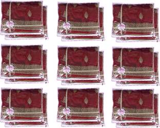 House of Common Stylish Printed Tear Resistant Non Woven Single Saree Covers/Garment Bags/Saree Bags Pack of 18