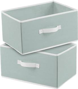 IMCREATIONS Multipurpose Rectangular Drawer Storage Organizer For Clothes & Toys Combo of 2 Storage Box