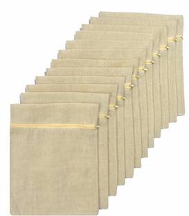 TUNI MANI Zip Closer Cotton Saree Cover 16" x 14" inches TMSC1614Z