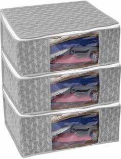 HomeStrap Saree/Dress Cover Cloth Storage/Organiser with Transparent Window