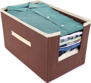 Shrey Creation Non Woven Shirt Stacker Shirt Organizer Wardrobe Organizer Shirts and Clothing Organizer Cloth Organizer Cloth Cover Pack Of 1