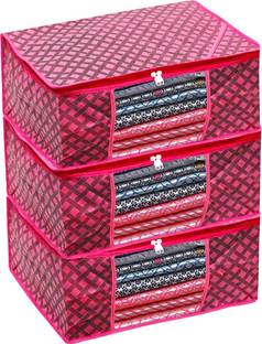 House of Common saree cover Non Woven Multi Saree Cover Storage Bags for Clothes Combo Offer Saree Organizer saree pouch pack of 3