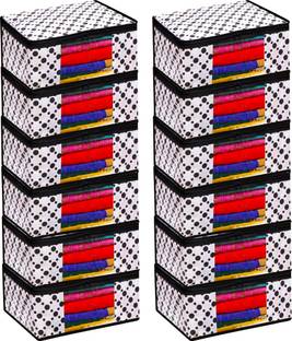 Billiondesigner Cloth Safety Bag for Sarees,Lahanga,Cloths,Suits,Pants Shirt Storage Saree Cover Organizer Clothes cover/ Cover/Cloth Cover,Garment Cover FW408_PK12