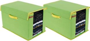 Shrey Creation Shirt Organizer Self Cloth Organizer Garment Cover Storage Wardrobe Organiser For Shirt Tshirt shirt stacker organizer Garment Cover Storage box