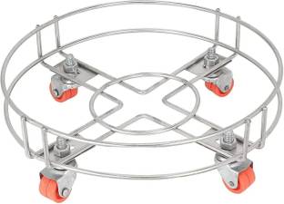zepdos LPG Stand Gas Cylinder Trolley