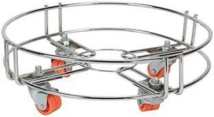aaradhya PACK OF 1 PIC Cylinder Trolley + FREE LPG Cylinder(120KH BOTTAL) Gas Cylinder Trolley