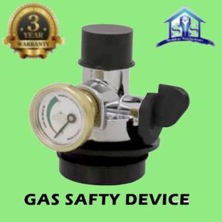 All India Enterprises Diamond 1 Gas Safety Device,Gas Leakage Detector and 20% Gas Saver, Auto Cut-off Gas Detector