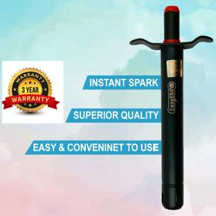 Easyera Flame Prime Combo Steel Kitchen Gas Lighter With Knife Steel Gas Lighter
