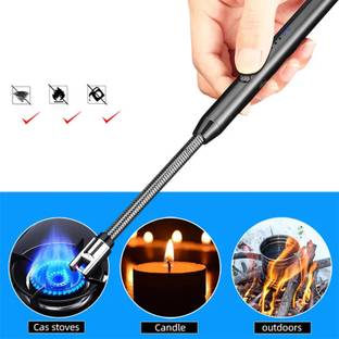 COOLZONE Steel, Plastic Electronic Gas Lighter