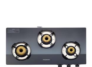 PADMINI 3 GT FUSION (AUTO IGNITION) Glass Automatic Gas Stove