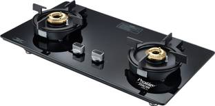 Prestige Svachh Efficia-02 AI|8mm Thick superior Toughened Glass|Cast Iron Pan Support Glass Automatic Hob