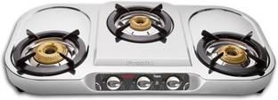Preethi Blu Flame Topaz Stainless Steel Manual Gas Stove