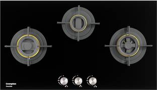 Crompton SensoSafe Glass Automatic Gas Stove