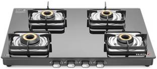SUJATA 9 Years Warranty| 5G Designed Forged Brass Burner, LPG & PNG Compatible Classic Glass Manual Gas Stove