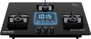 BEYOND BY BYONDNXT Dorado Smart Hobtop with Digital Timer FFD and Auto Ignition Glass Automatic Hob