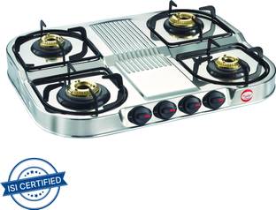 Prestige Royale Stainless Steel Manual Gas Stove