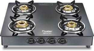Prestige Marvel Plus Top Table- GTM 04 Glass Manual Gas Stove