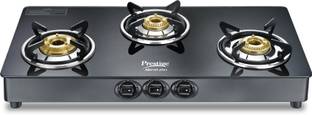 Prestige Marvel Plus GTM-03|Spill-Proof Design|High Speed Jumbo Burner|Superior Toughened Glass Manual Gas Stove