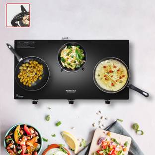 MAHARAJA WHITELINE Belenus 3B Glass Manual Gas Stove