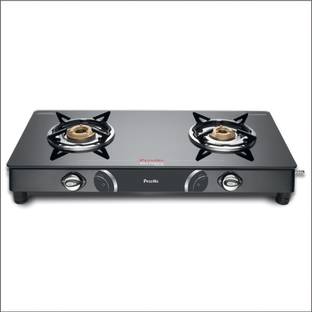 Preethi Blu Flame Gleam Glass Manual Gas Stove