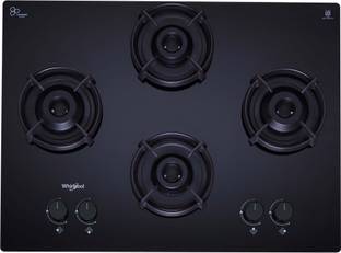 Whirlpool EVOLVE HYBRID HD 704 BRASS Glass Automatic Hob