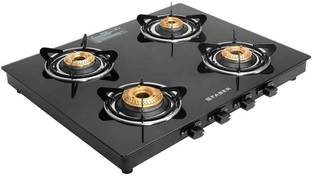 FABER COOKTOP SPARK 4BB BK Brass Manual Hob