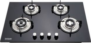 Hindware Smart Appliances Verona Plus 4B 80 CM Glass Automatic Hob