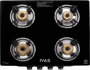 IVAS Ultraflame 4B Brass Manual Gas Stove