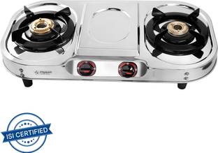 Flipkart SmartBuy Royal 2 Burner Stainless Steel Manual Gas Stove