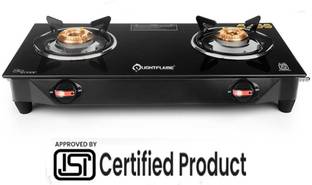 LIGHTFLAME Blacky - 2B Glass Manual Gas Stove