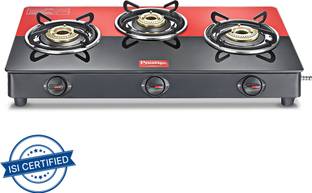 Prestige Atlas Duo 03 Glass Manual Gas Stove