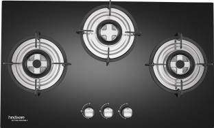 Hindware Smart Appliances Ella Plus 3B 75 CM Glass Automatic Hob
