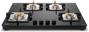 Glen Ultra Slim Free Standing Hob | Forged brass burners Automatic Hob Glass Manual Hob