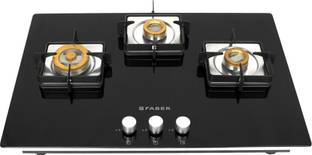 FABER Top HTG 753 CRS BR CI Glass Automatic Hob