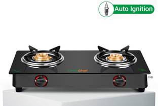 Greenchef Hybrid AI Glass Automatic Gas Stove