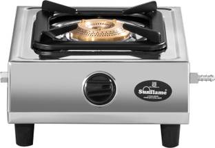 Sunflame LPG STOVE SINGLE BURNER DLX Stainless Steel Manual Gas Stove