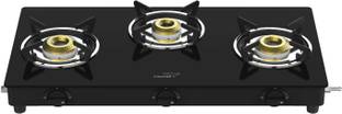 V-Guard VGD 369 PL Glass Manual Gas Stove