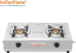 IndianFlame Stainless Steel Manual Gas Stove