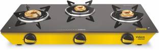 Vidiem Vantage 3B (Yellow) Glass Manual Gas Stove
