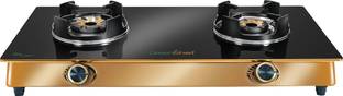 Greenchef Magnum Gold double burner Stainless Steel Manual Gas Stove