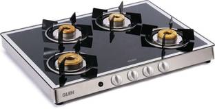 Glen 1048 GT Forged Burners Mirror finish Glass Automatic Gas Stove