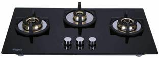 Whirlpool ELITE PRO BRASS HYBRID 753 MT Glass Automatic Hob