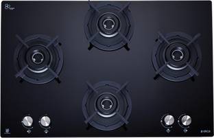 Elica RG FLEXI HCT 470 DX LOTUS BK Glass Automatic Hob