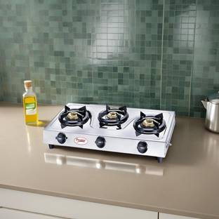 Prestige Prime SS Stainless Steel Manual Gas Stove