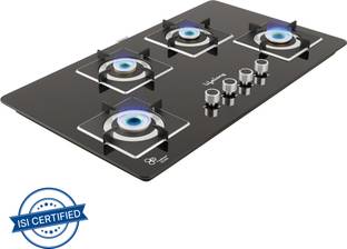 Lifelong Lexus Plus LLHT004 Toughened Counter Cook top Glass Manual Hob