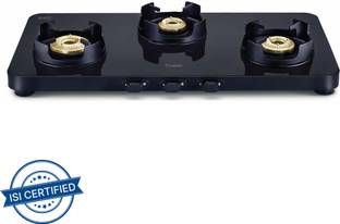 Prestige Edge Schott glass Glass Manual Gas Stove
