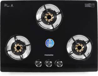 PADMINI PADMINI CS-301 GL IB GAS HOB Glass Automatic Hob