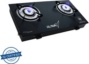 RUWA SWLCG2 Premium 2 Burner Glass Manual Gas Stove